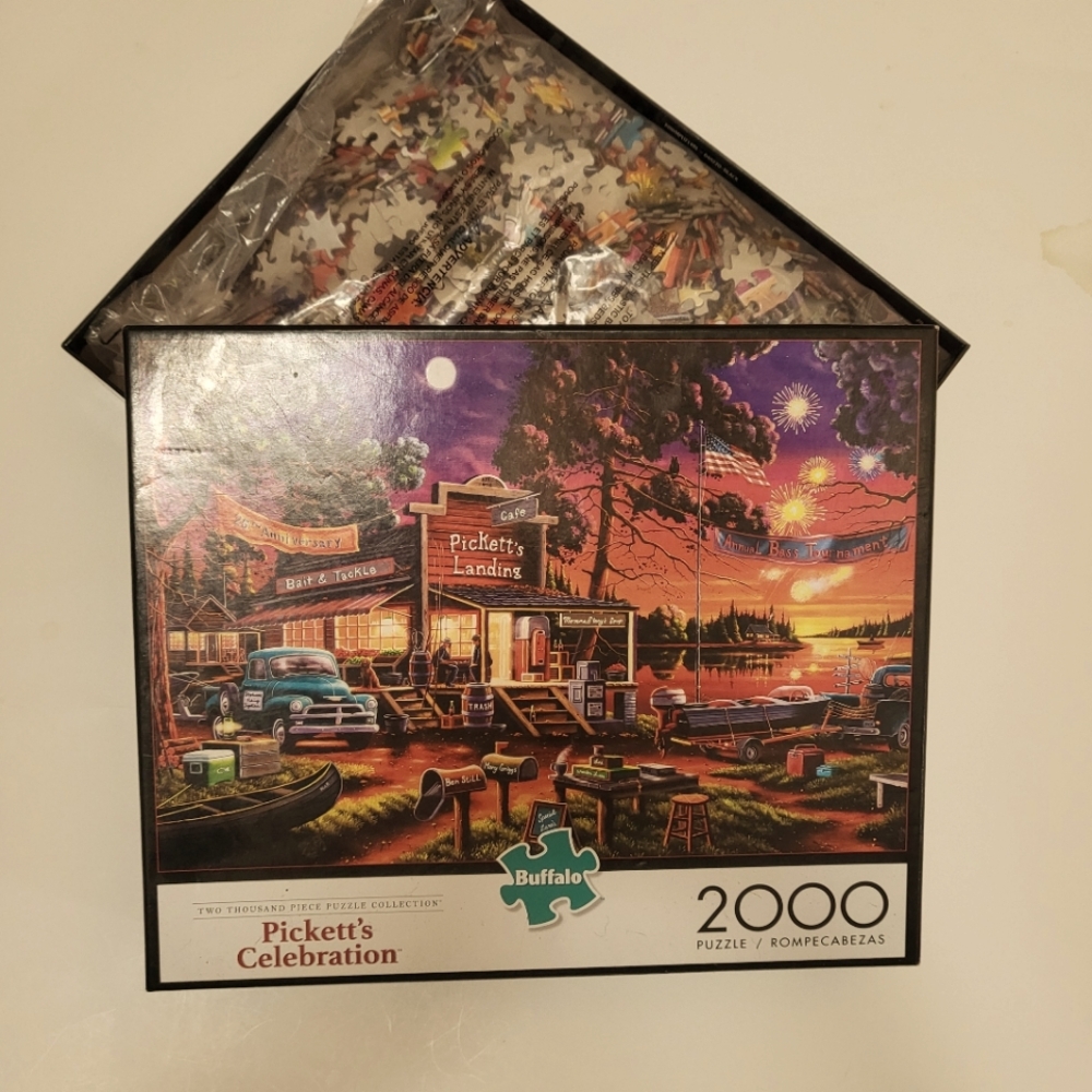 Buffalo Games Pickett's Celebration 2000 Piece Puzzle 38.5in×26.5in. Age 14+